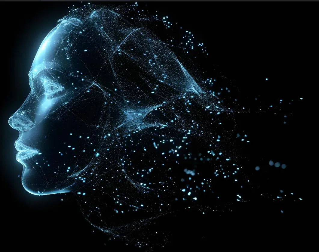 Holografická AI hlava – instantProfitX8 Neuronové Srdce